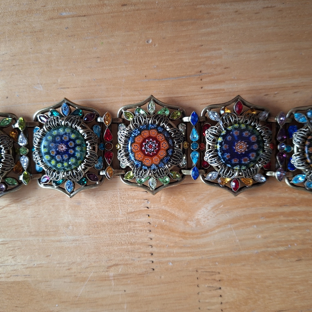 Sweet Romance Multicolor Mosaic Bracelet